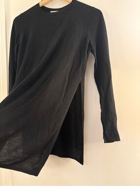 Zara black lightweight sweater
